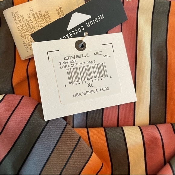 𝅺o’neill LORA CUT OUT PANT MULTI COLOR bikini bottom - Picture 9 of 9